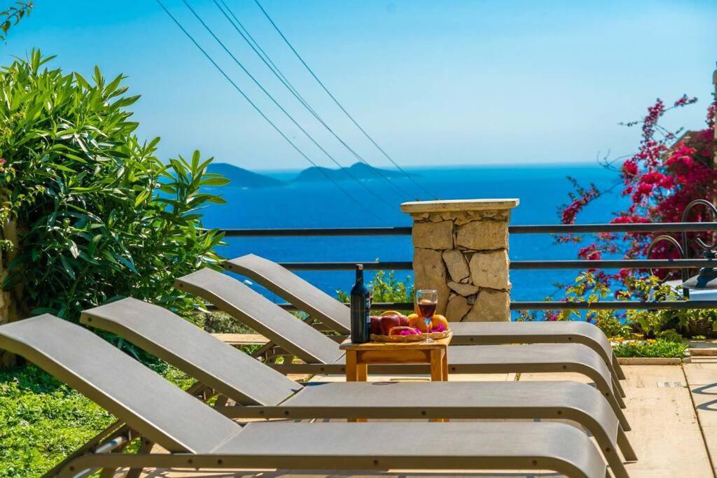 Azure Apartment With Sea View In Kalkan Exterior foto